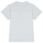 Boys Blue Logo Shorts Set, 1, hi-res