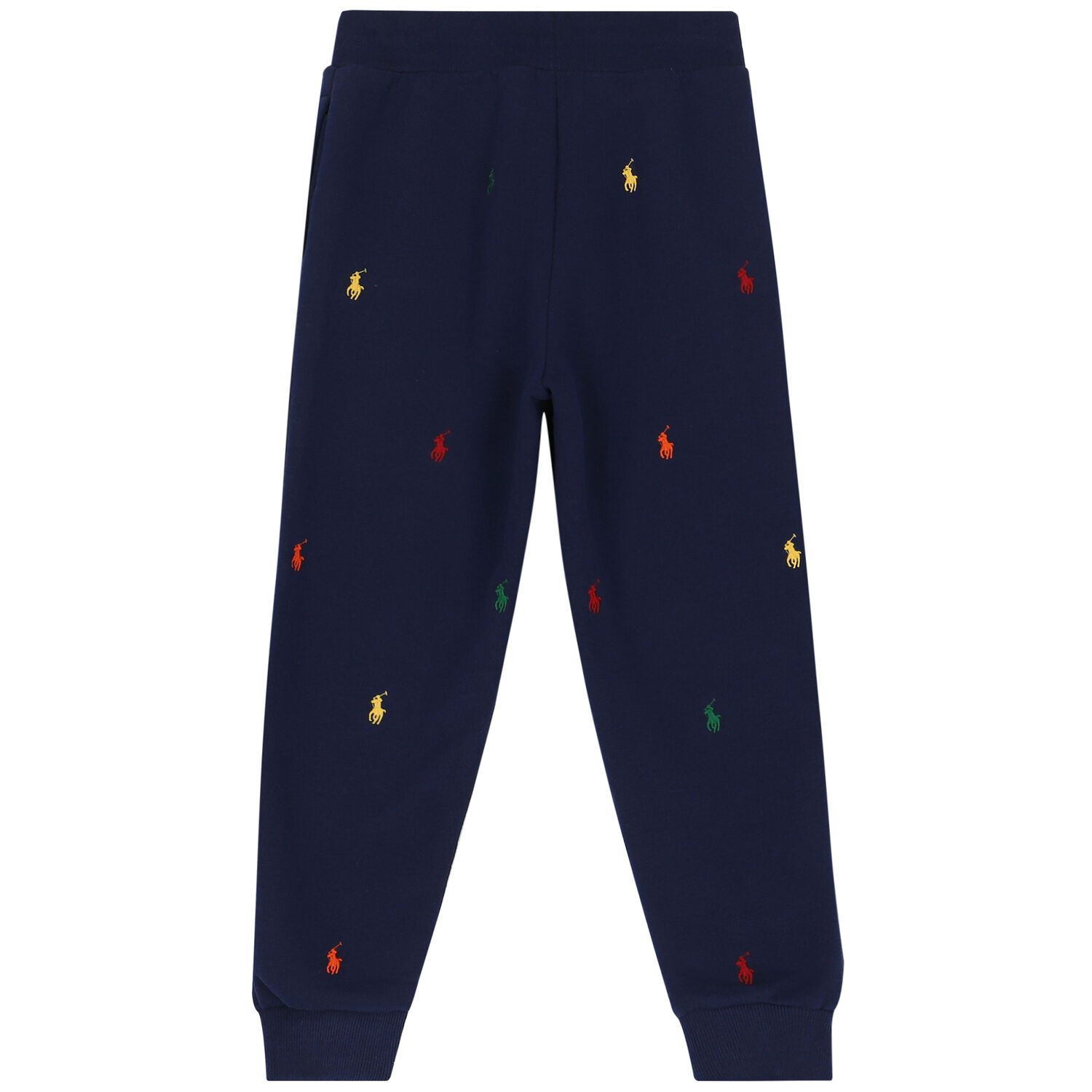 Boys Navy Logo Joggers, 1, hi-res