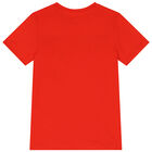 Boys Red Logo T-Shirt, 3, hi-res