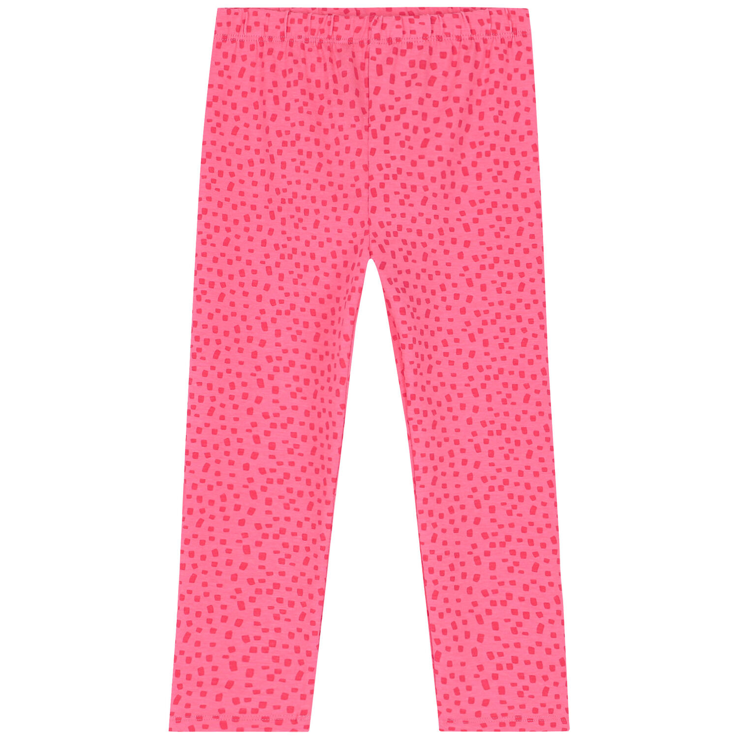 Girls White & Pink Graphic Leggings Set, 2, hi-res