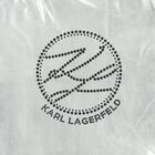 Girls Silver Logo Swimsuit, 1, hi-res