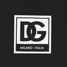 Boys Black Logo T-Shirt, 1, hi-res