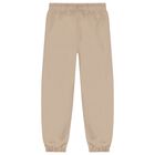 Boys Beige & Grey Tracksuit Set ( 3 Piece ), 1, hi-res