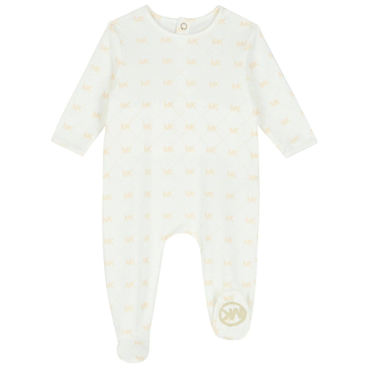 Ivory Logo Babygrow & Hat Gift Set, 1, hi-res image number null