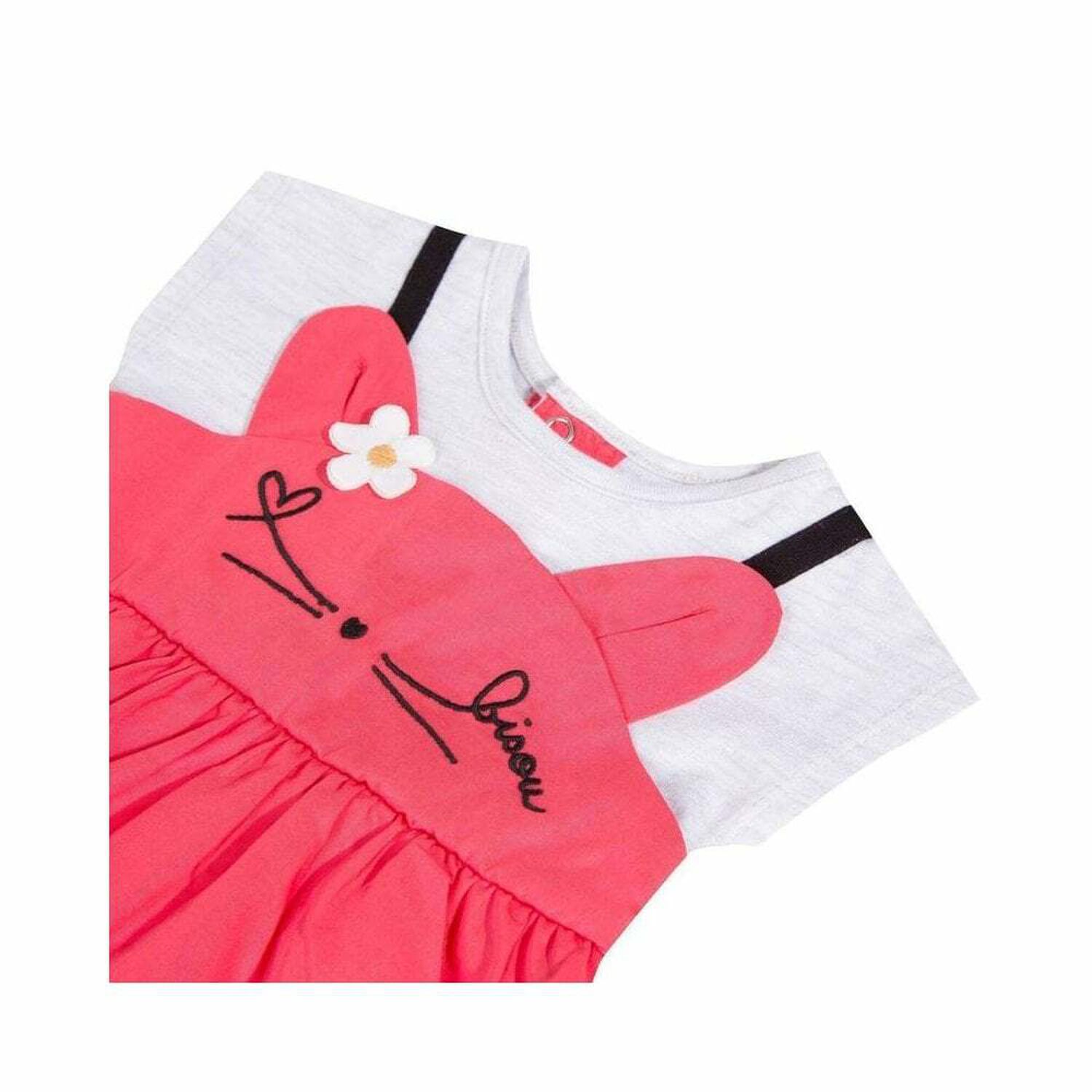 Baby Girl Pink Dress Set, 1, hi-res
