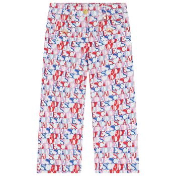 Girls Multi-Coloured Logo Trousers