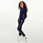 Girls Navy Logo Joggers, 1, hi-res