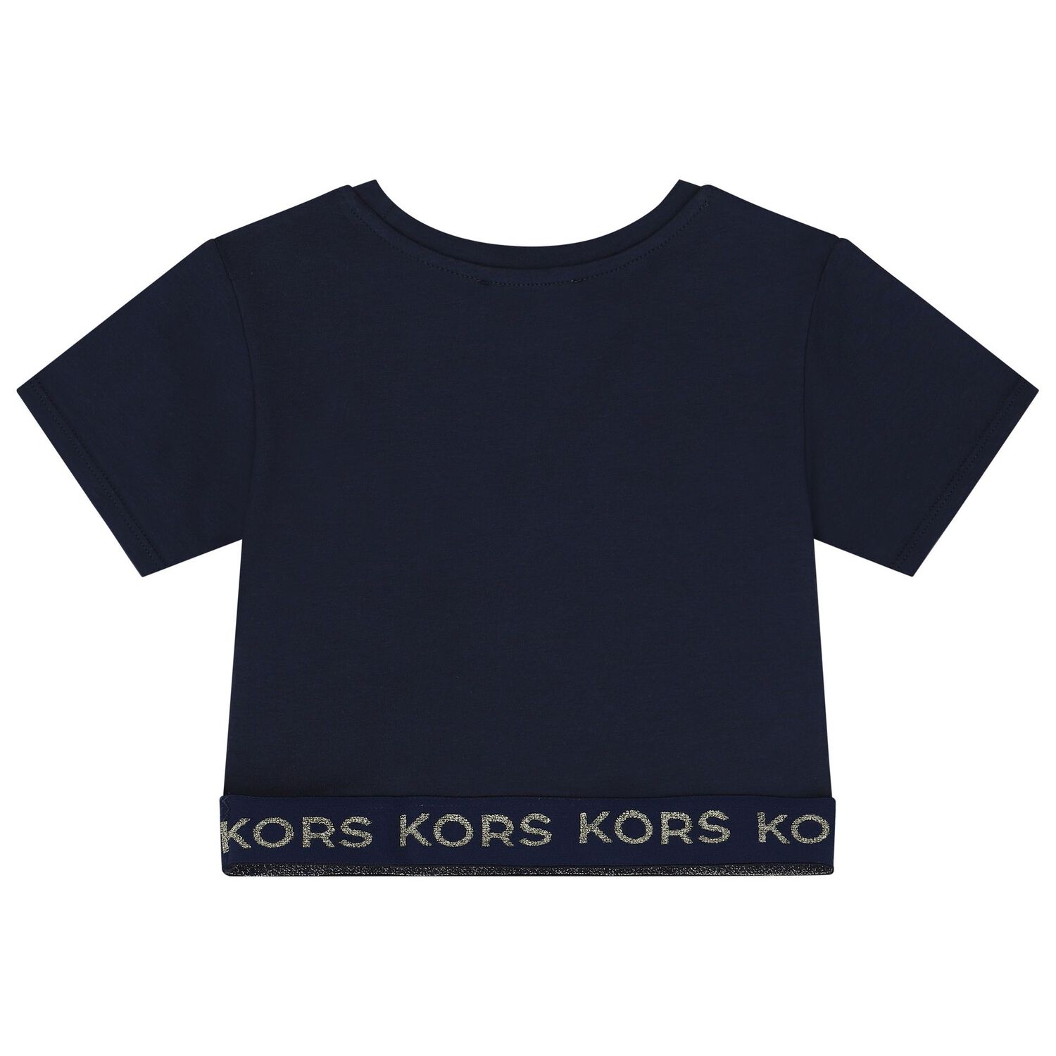 Girls Navy Blue Logo T-Shirt, 1, hi-res image number null