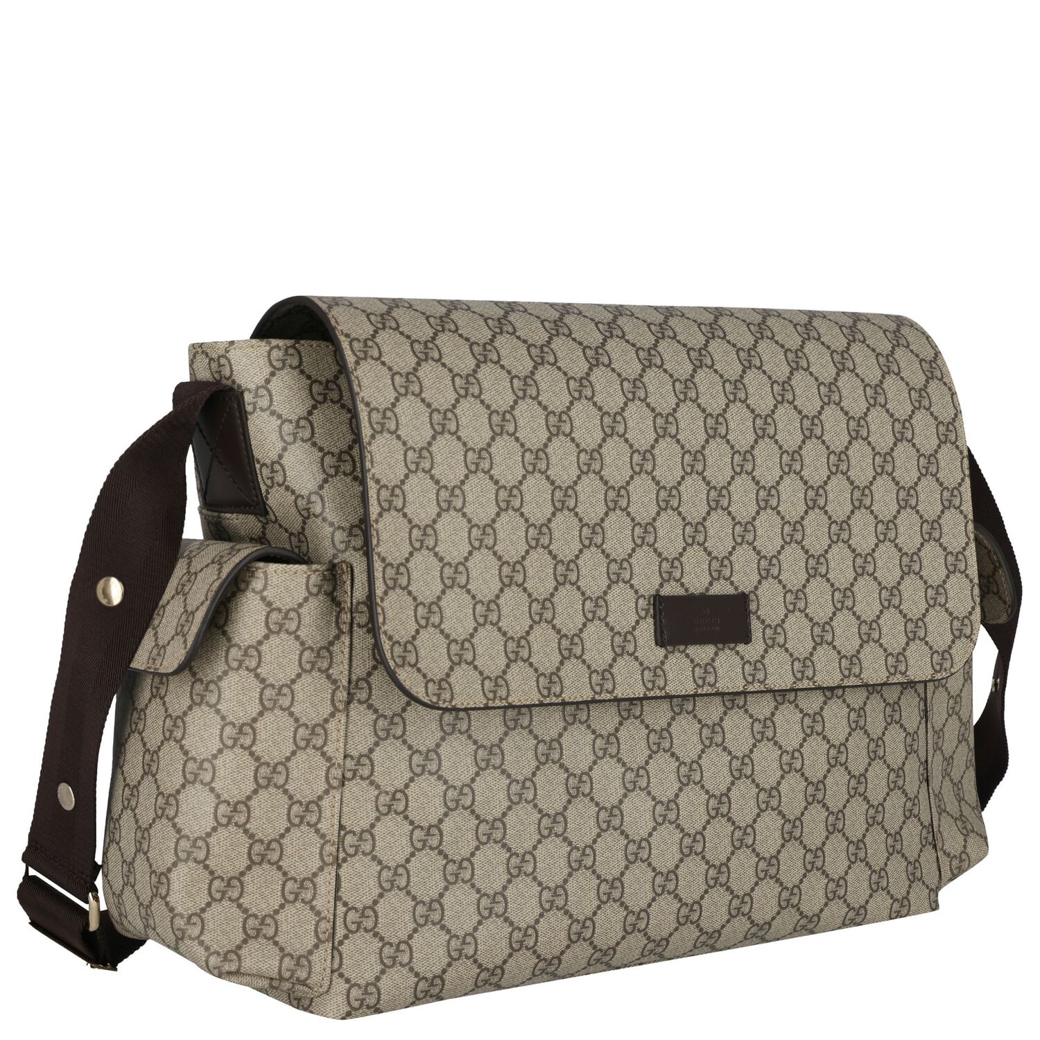Brown GG Supreme Baby Changing Bag, 1, hi-res