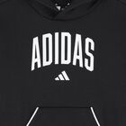 Black Logo Hooded Top, 1, hi-res