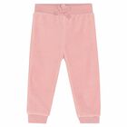 Baby Girls Pink Logo Tracksuit, 1, hi-res