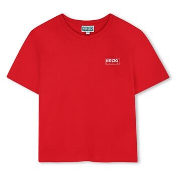 Girls Red Logo T-Shirt