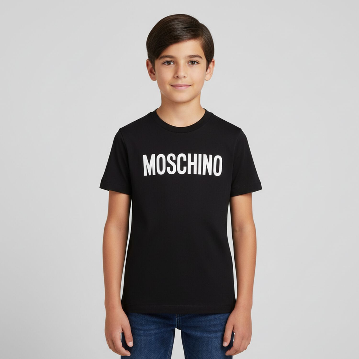 Black Logo T-Shirt, 4, hi-res