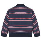 Boys Navy Blue Reversible Puffer Jacket, 1, hi-res