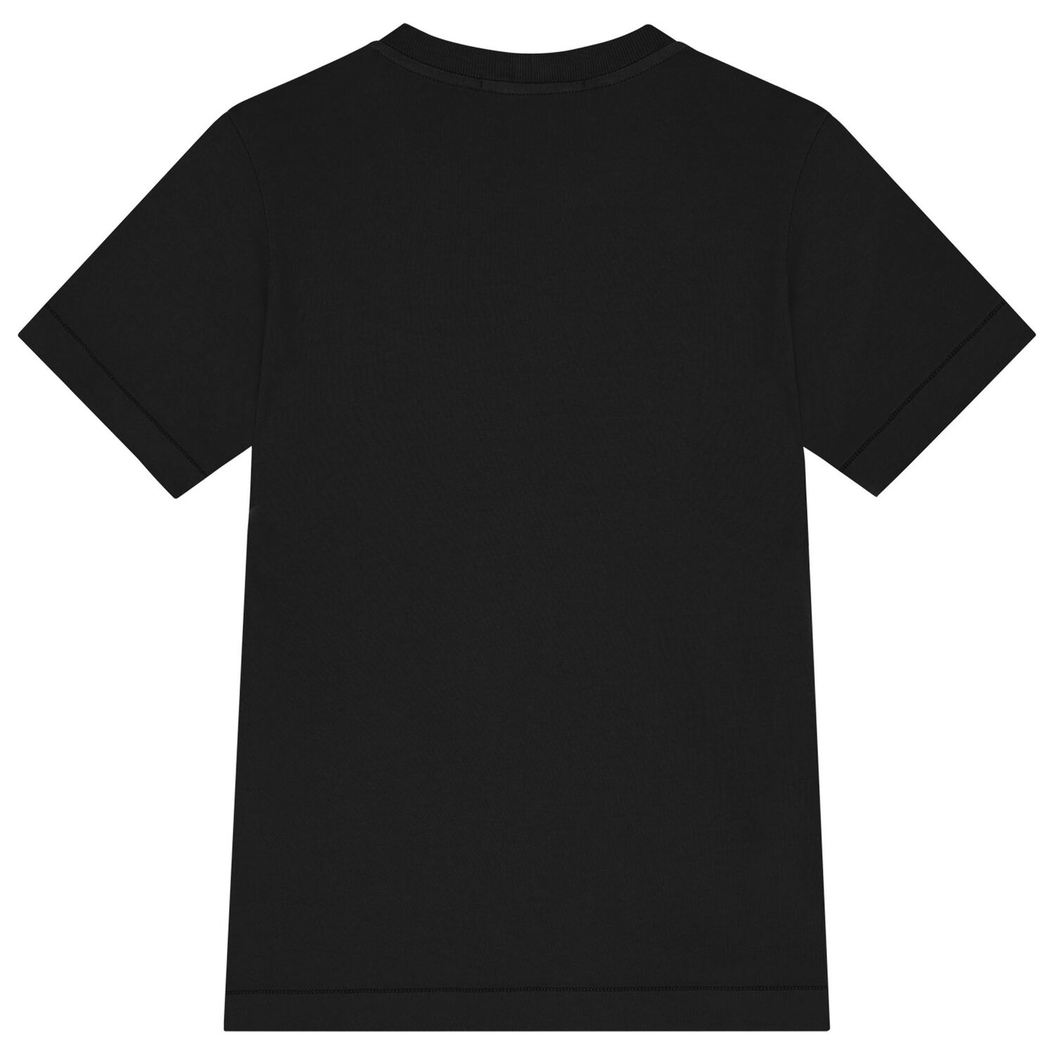 Boys Black Logo T-Shirt, 5, hi-res image number null