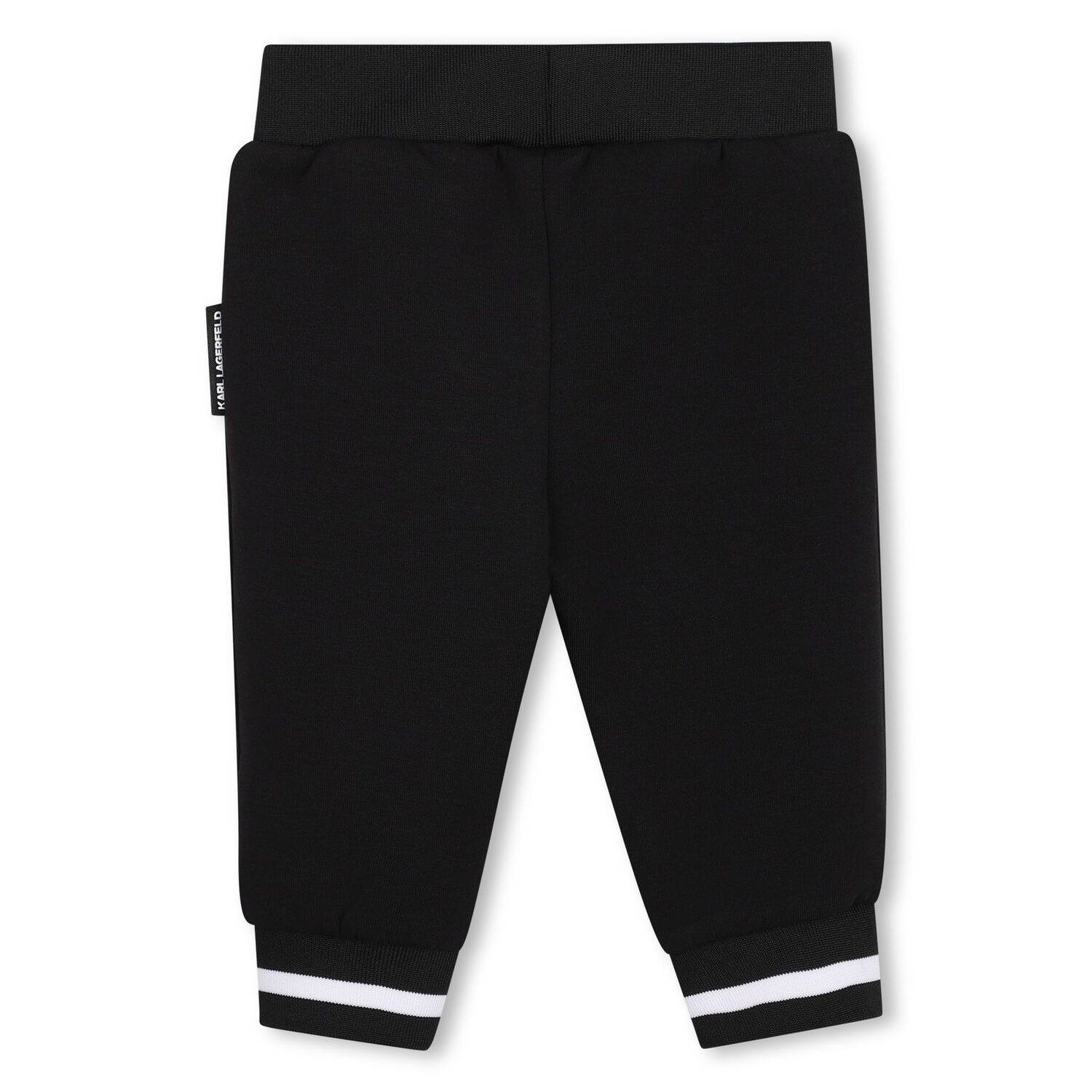 Younger Boys Green & Black Ikonik Karl Tracksuit Set, 1, hi-res