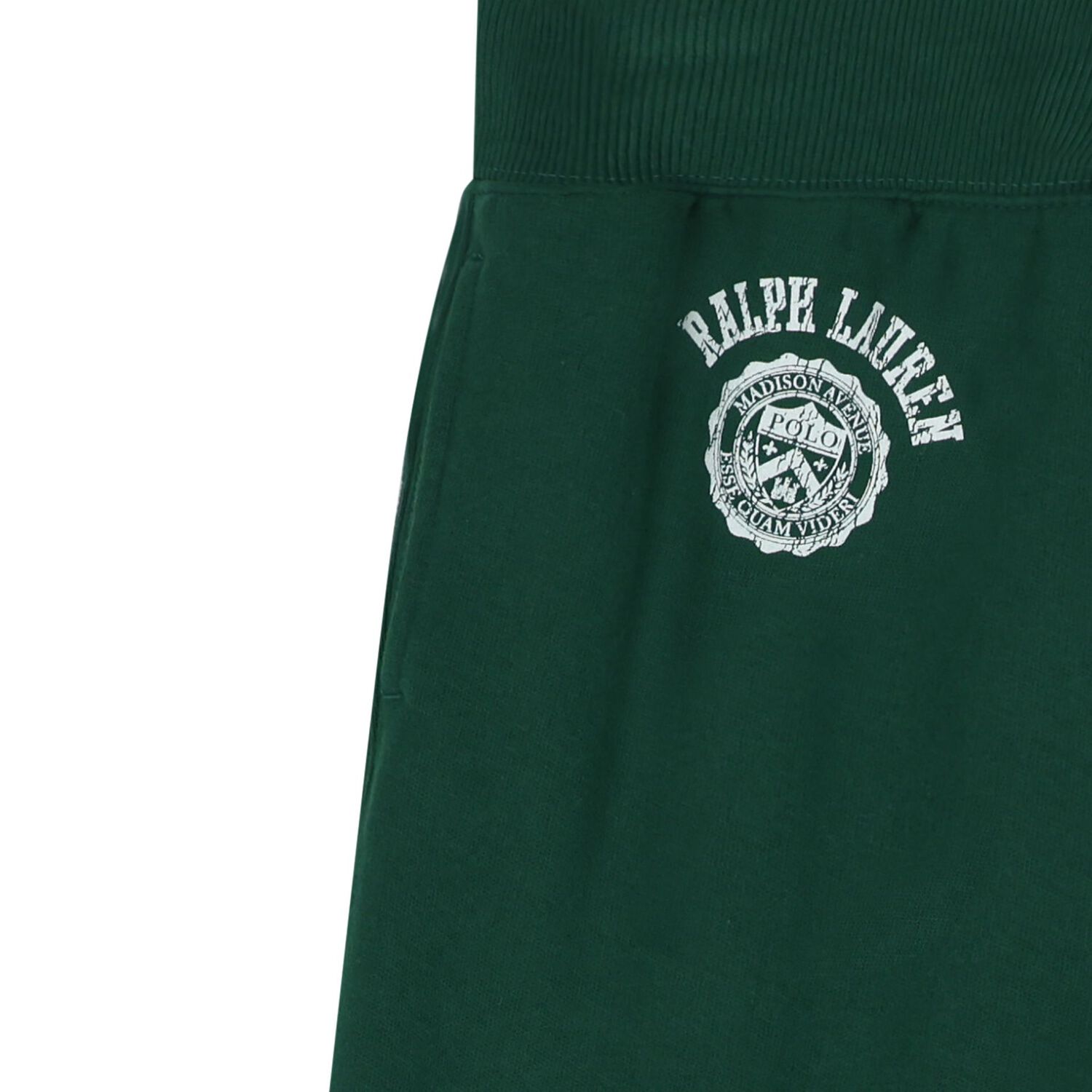 Girls Green Logo Joggers, 1, hi-res