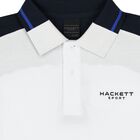 Boys White Logo Polo Shirt, 2, hi-res