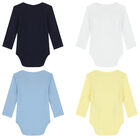 Baby Boys Logo Bodysuits ( 4-Pack ), 1, hi-res