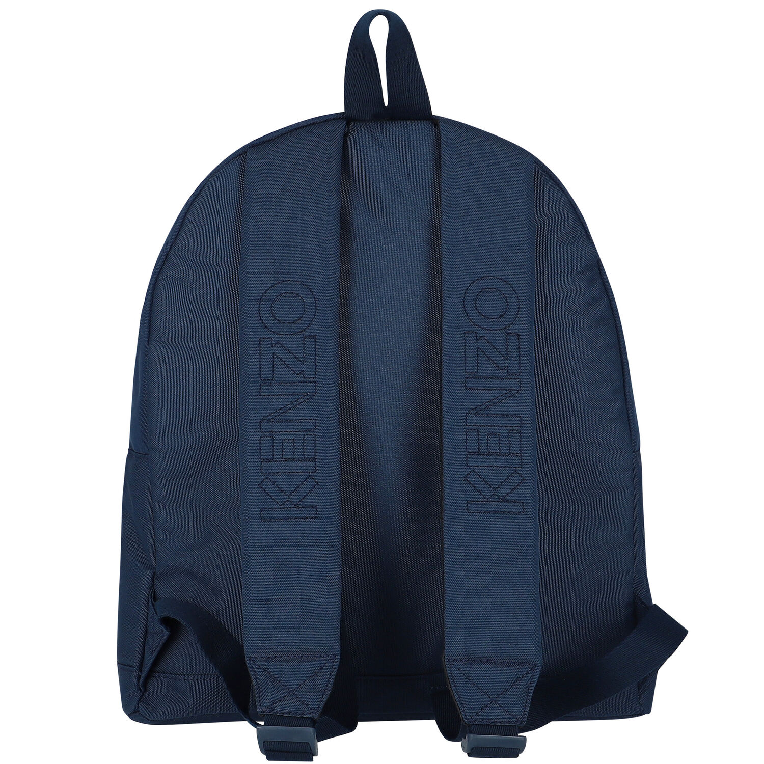 Navy Blue Logo Backpack, 1, hi-res