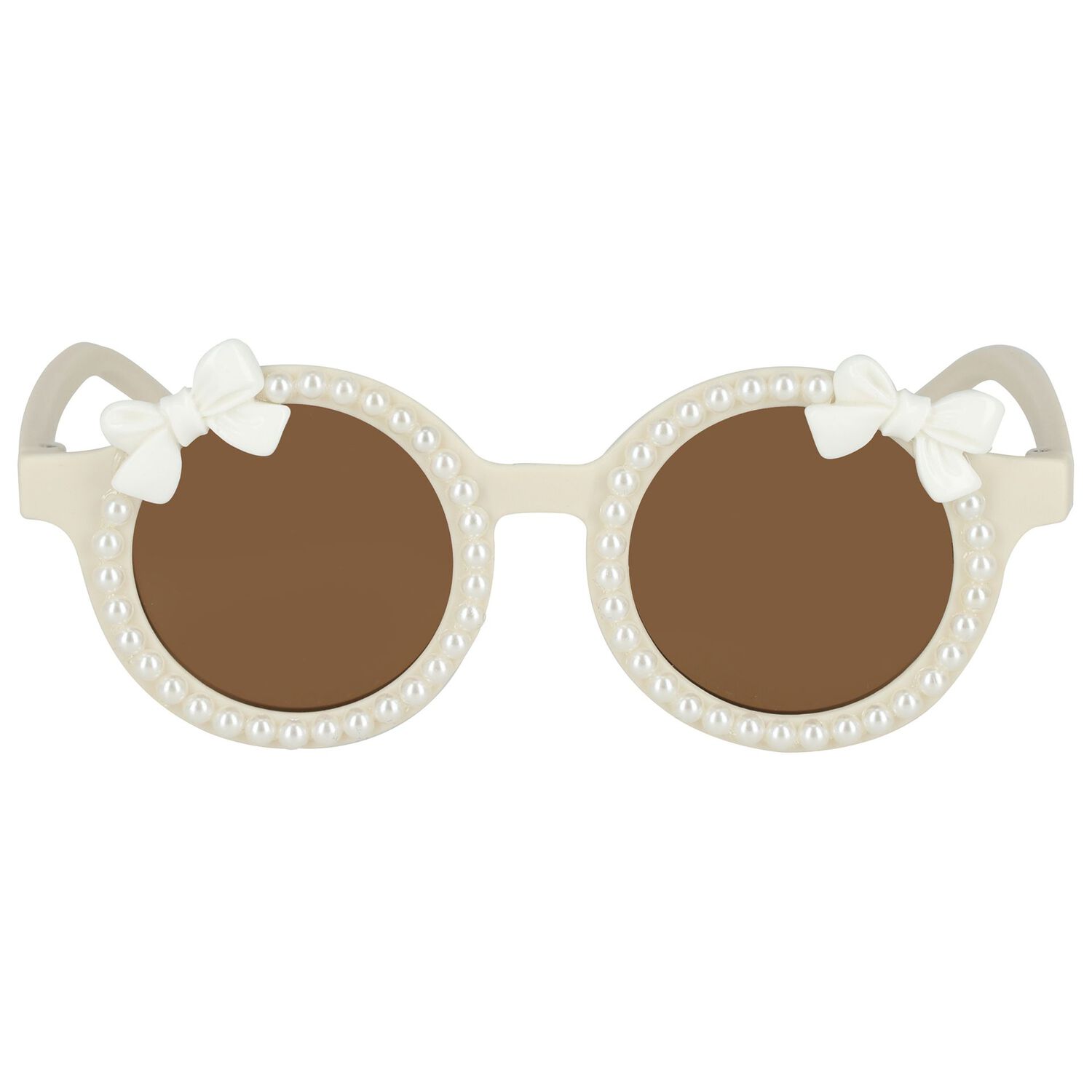 Girls Ivory Embellished Sunglasses, 2, hi-res