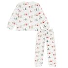 Boys Ivory Christmas Pyjamas, 1, hi-res
