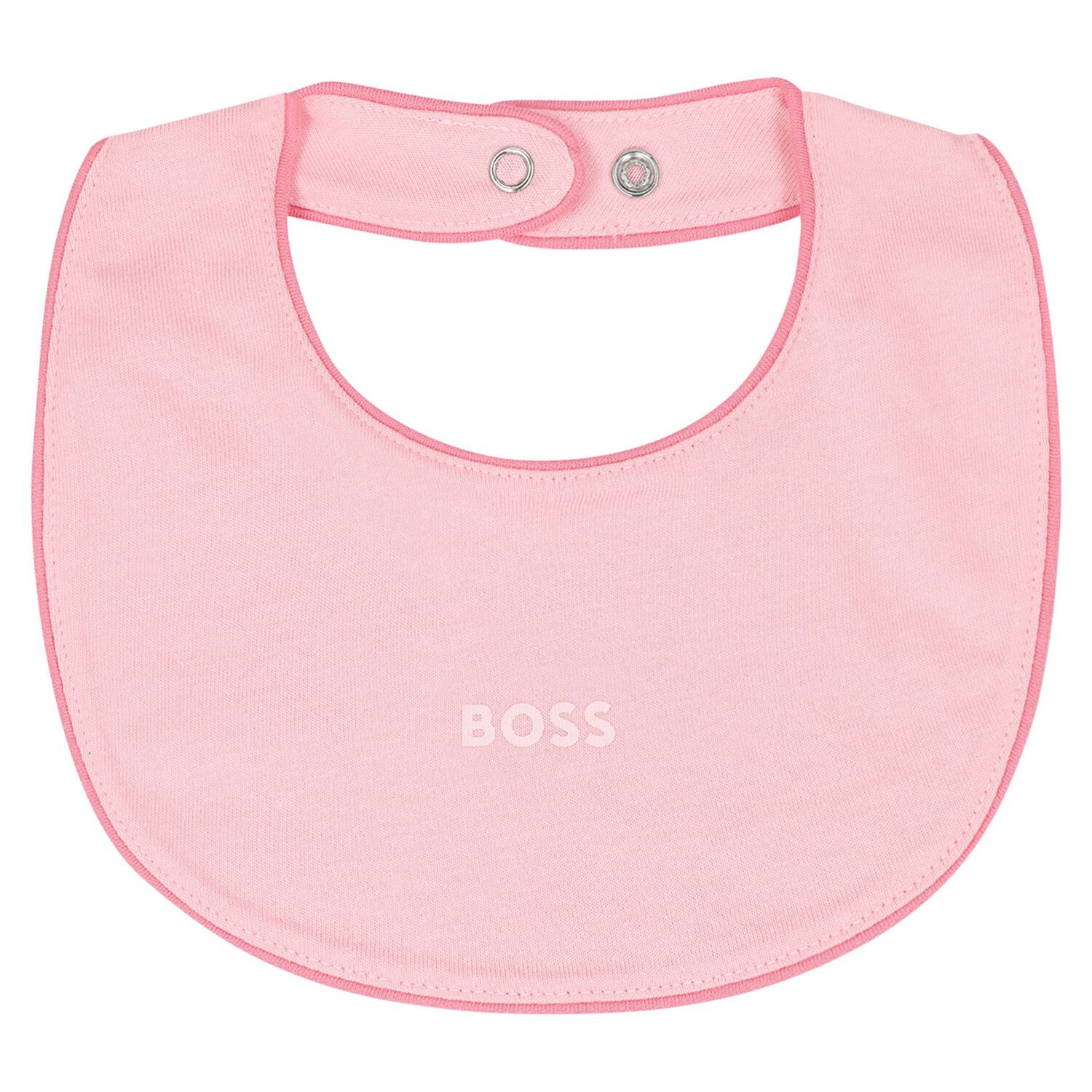 Baby Girls Pink Logo Babygrow Gift Set, 1, hi-res