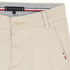 Boys Beige Logo Trousers, 1, hi-res