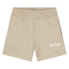 Younger Beige Logo Shorts Set, 2, hi-res