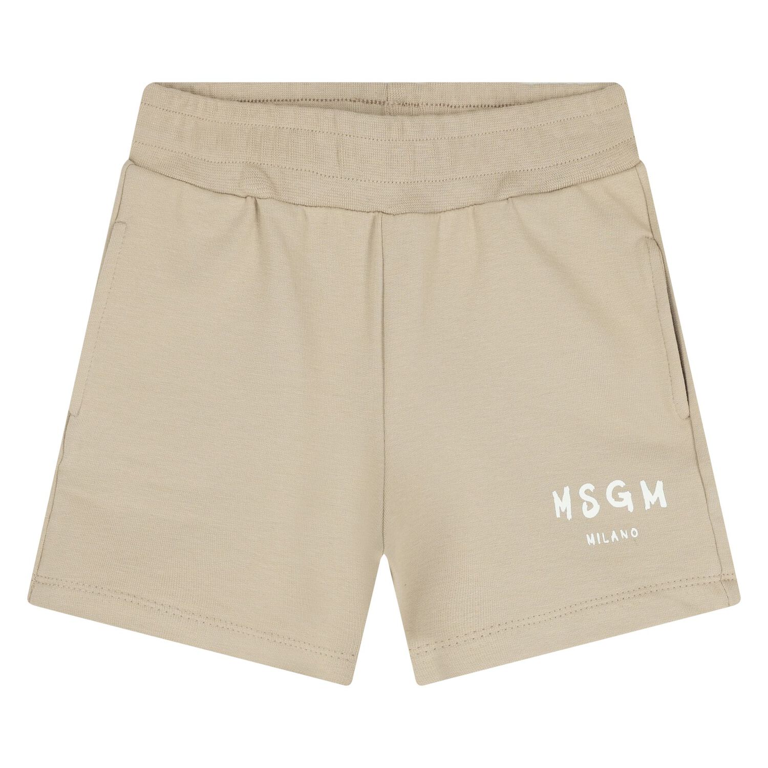 Younger Beige Logo Shorts Set, 2, hi-res