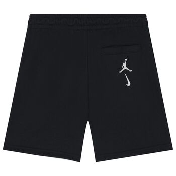 Boys Black Logo Jordan Shorts