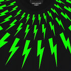 Boys Black & Green Thunderbolt T-Shirt, 1, hi-res