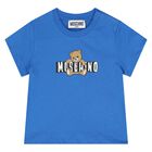 Younger Blue Teddy Bear Logo T-Shirt, 4, hi-res