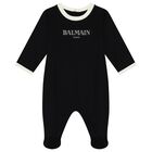 Ivory & Black Logo Babygrow Gift Set, 1, hi-res