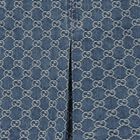 Younger Girls Denim Blue GG Dress, 1, hi-res