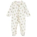 White Carousel Babygrow, 1, hi-res