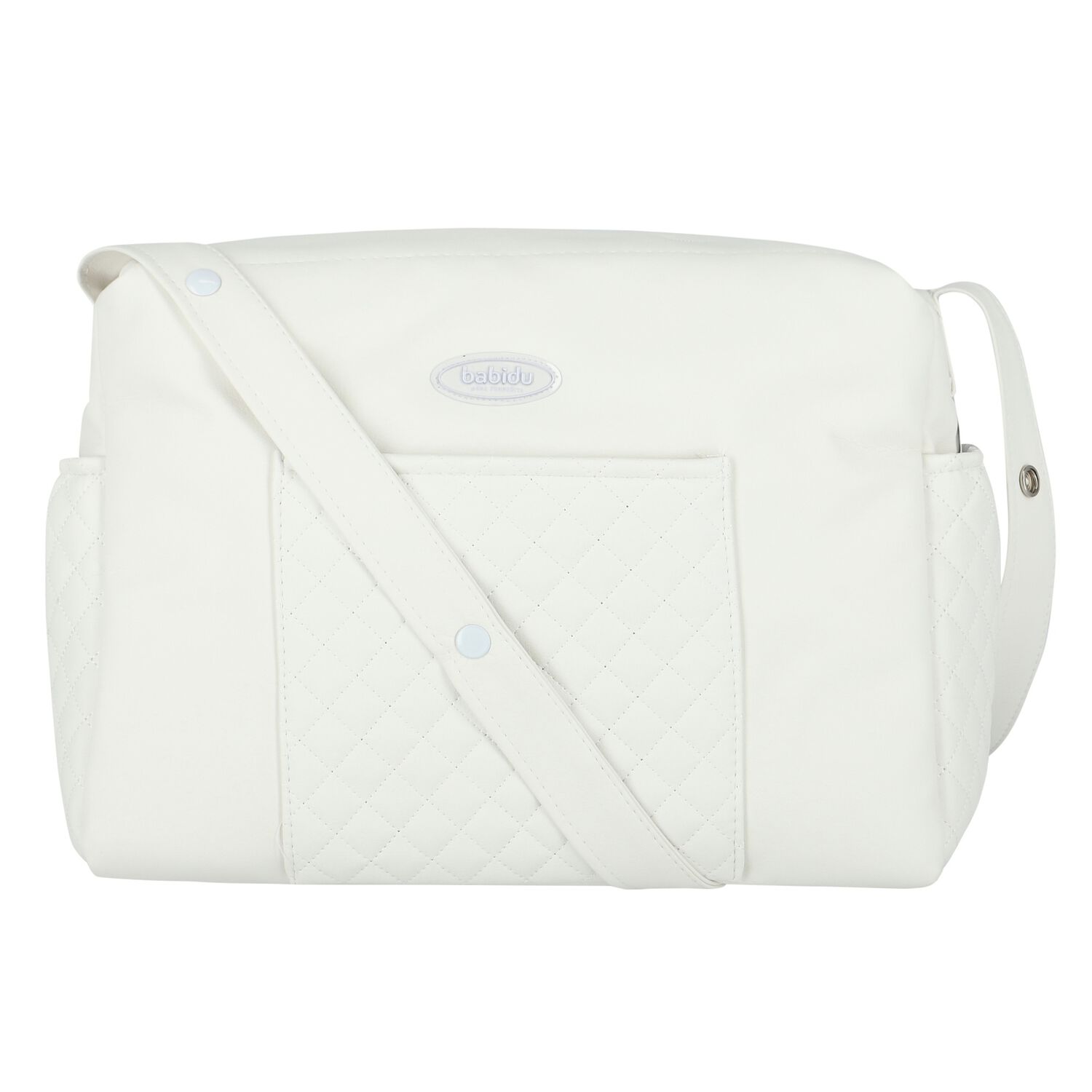 Ivory Quilted Baby Changing Bag, 4, hi-res image number null