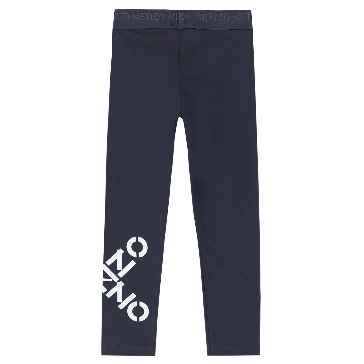 Girls Grey Logo Leggings, 1, hi-res