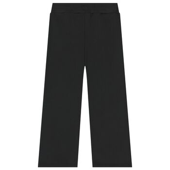 Boys Black Logo Joggers