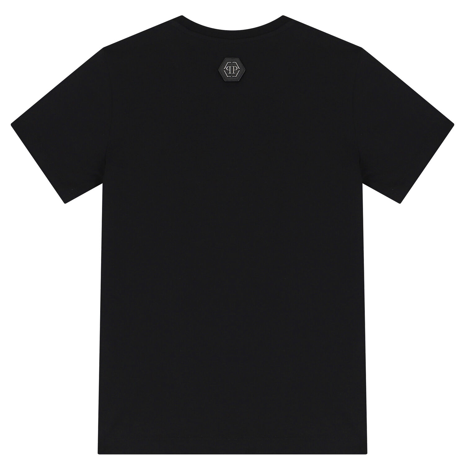 Boys Black Logo T-Shirt, 1, hi-res