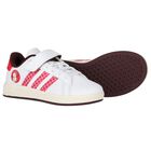 Girls White & Pink Grand Court Minnie Trainers, 1, hi-res