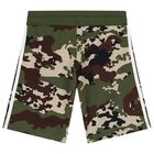 Green Camouflage Logo Shorts, 1, hi-res