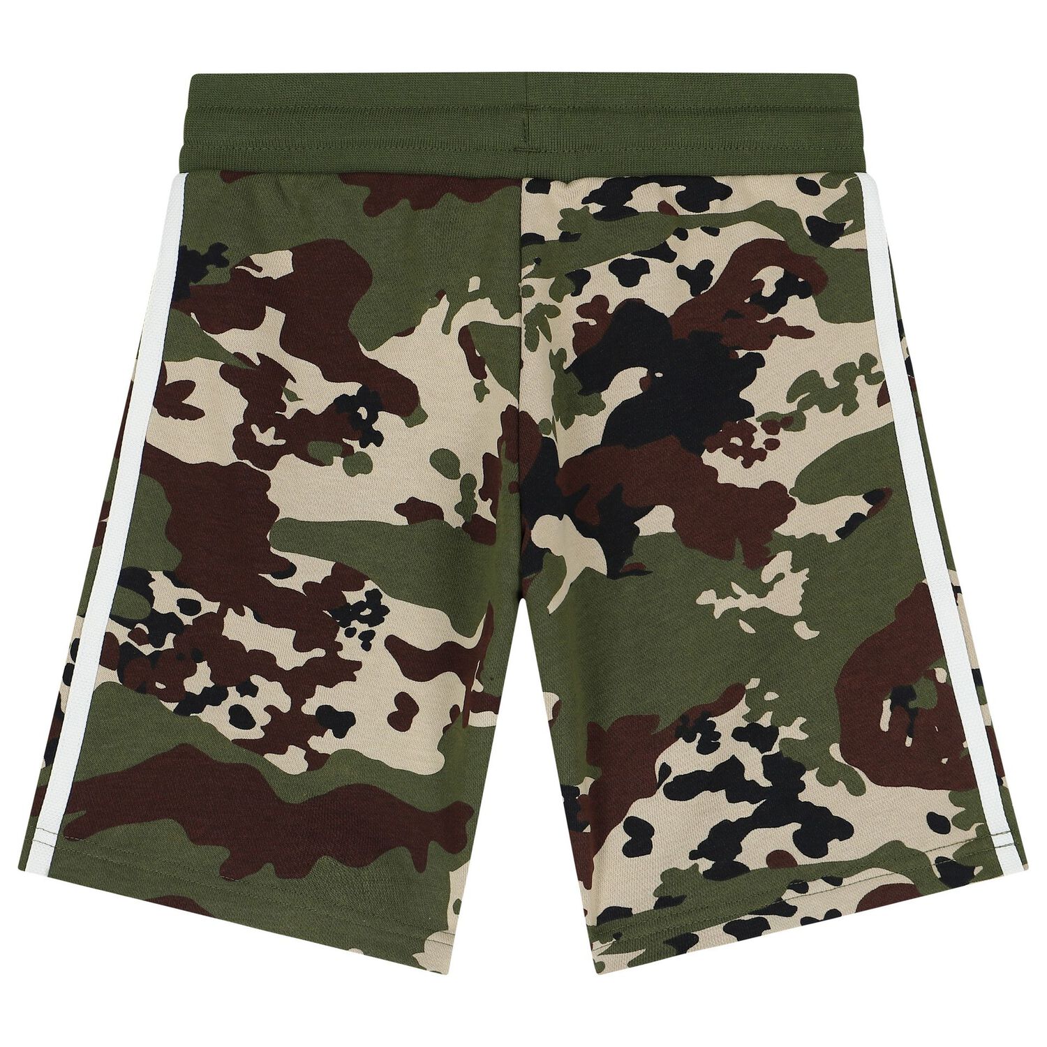 Green Camouflage Logo Shorts, 1, hi-res image number null