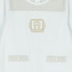 Baby Boys Blue & Gold Logo Babygrow Gift Set , 2, hi-res