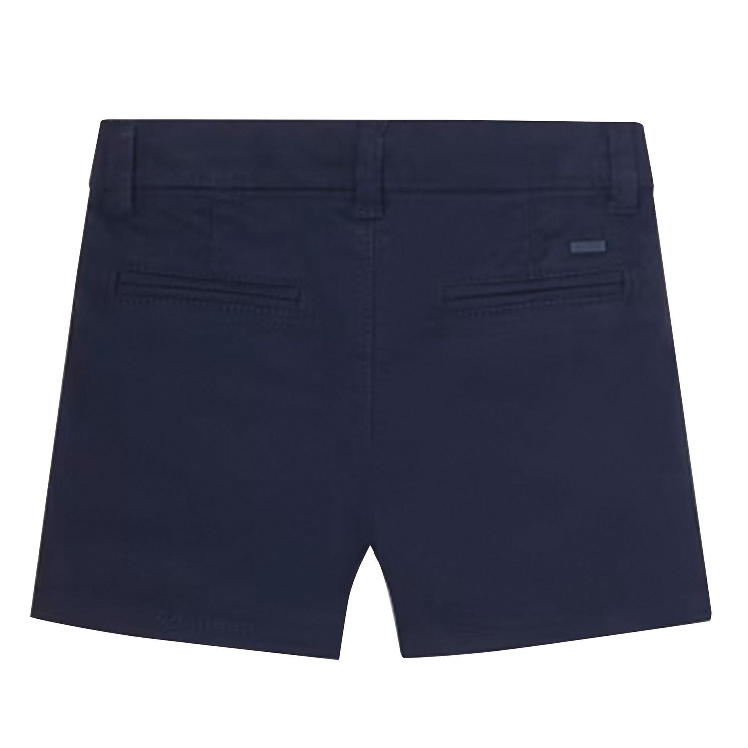 Younger Boys Navy Blue Chino Shorts, 4, hi-res