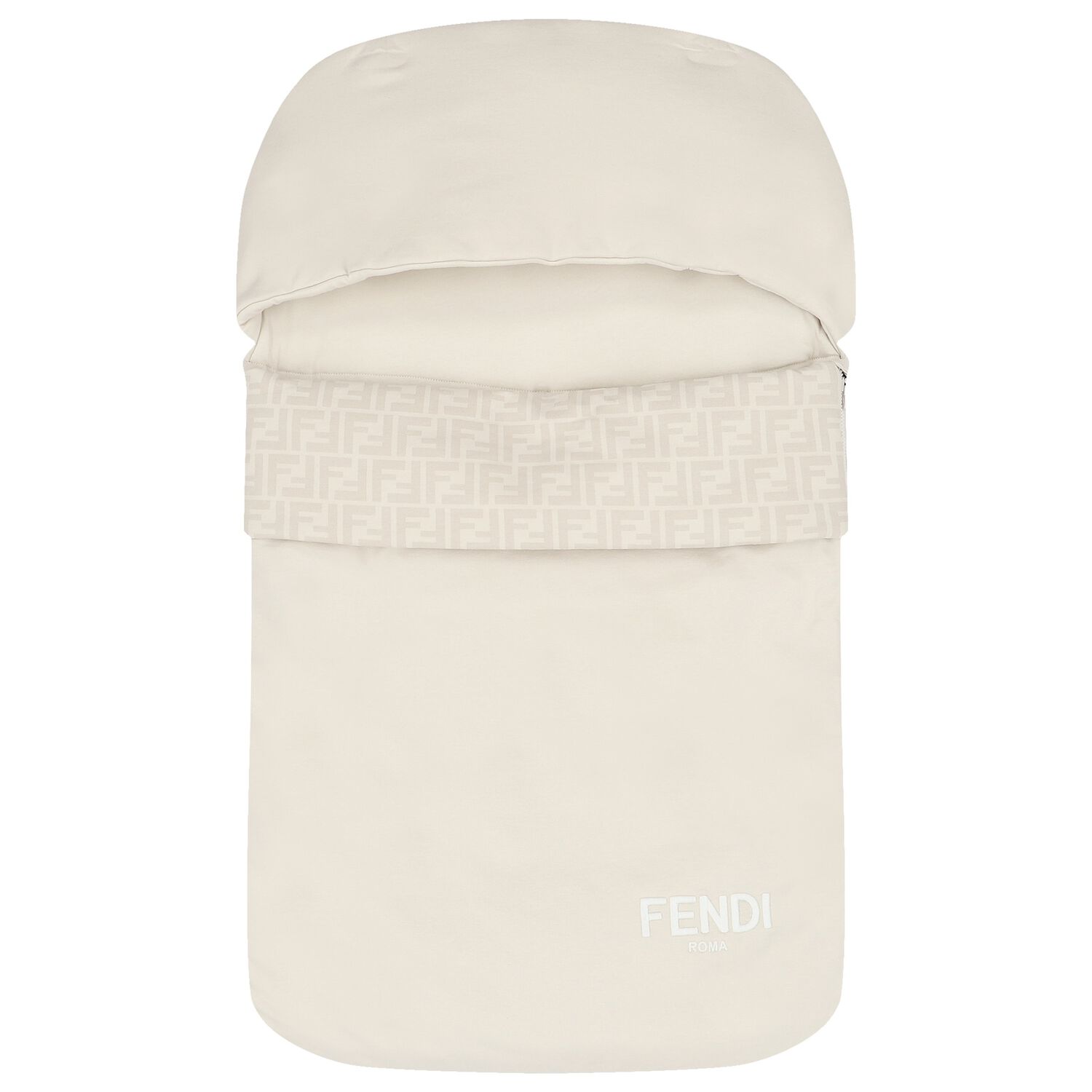 Beige Logo Baby Nest, 3, hi-res