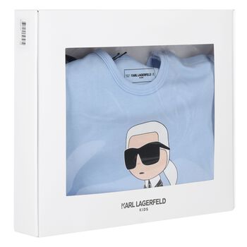 Boys Blue Ikonik Shorts Set