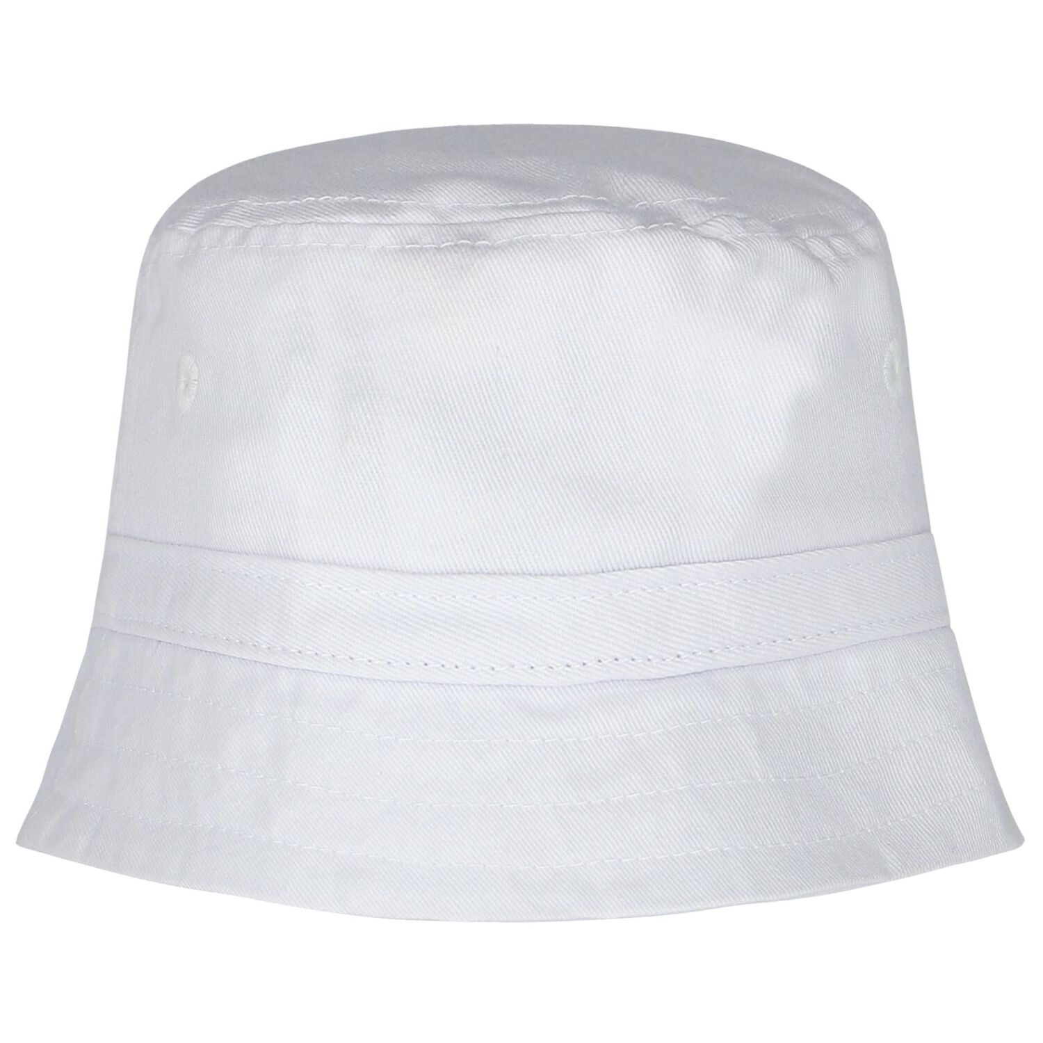 Baby Boys White Logo Hat, 1, hi-res image number null