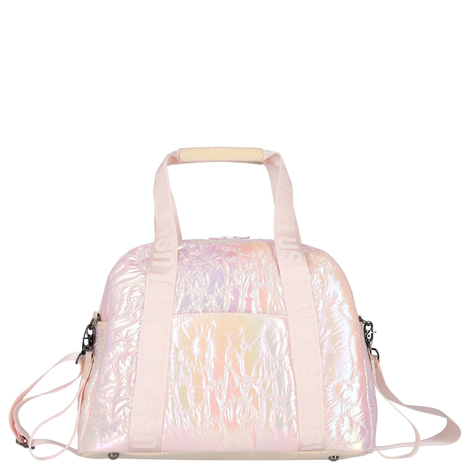 Baby Girls Pink Logo Changing Bag, 1, hi-res