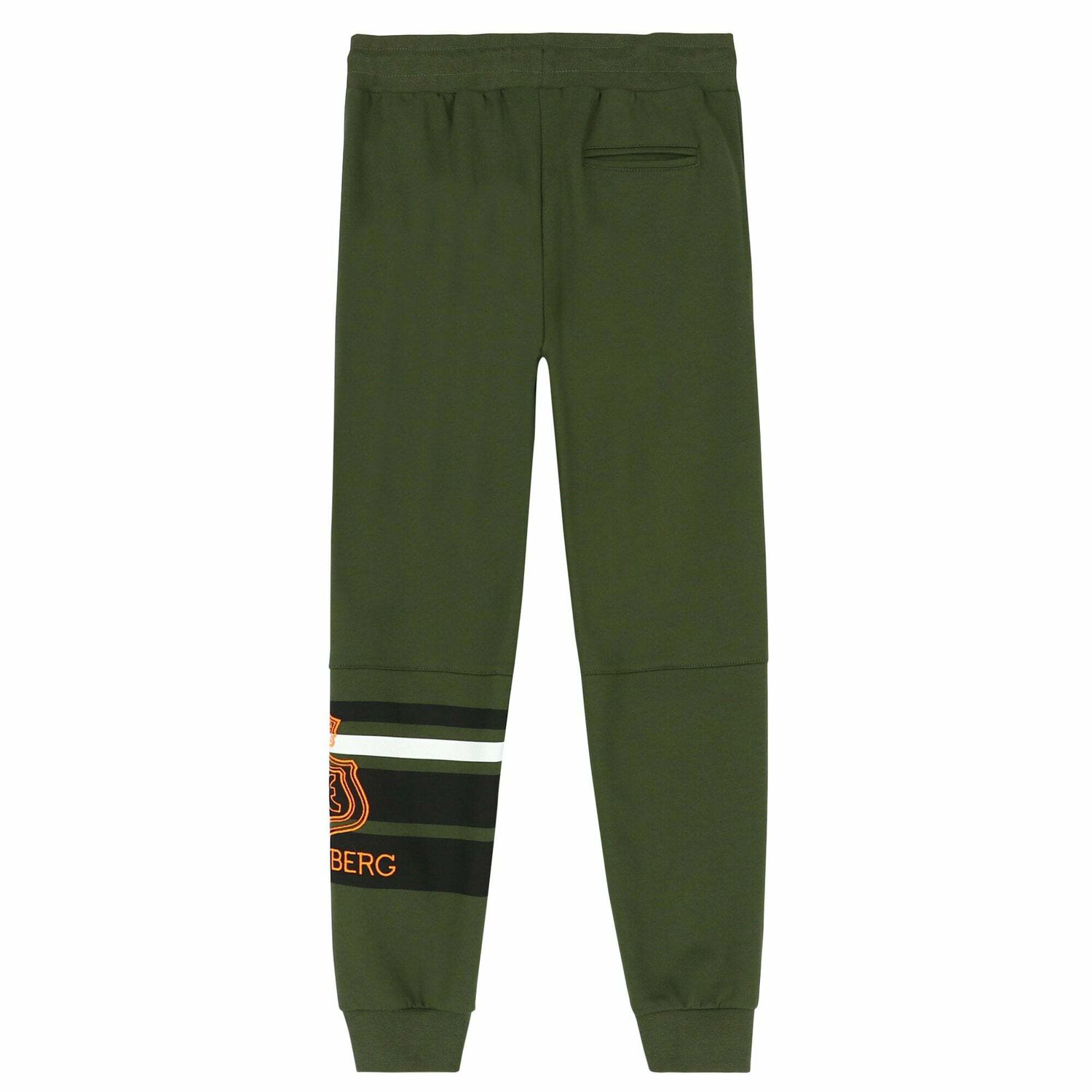 Boys Green Logo Joggers, 1, hi-res